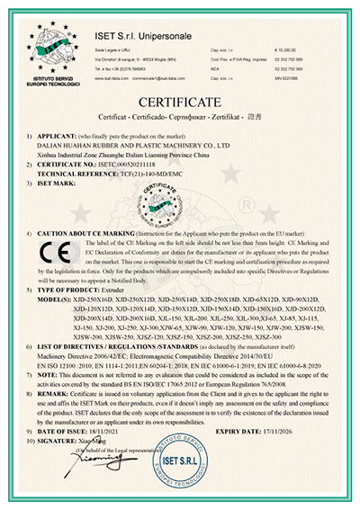 Certificates